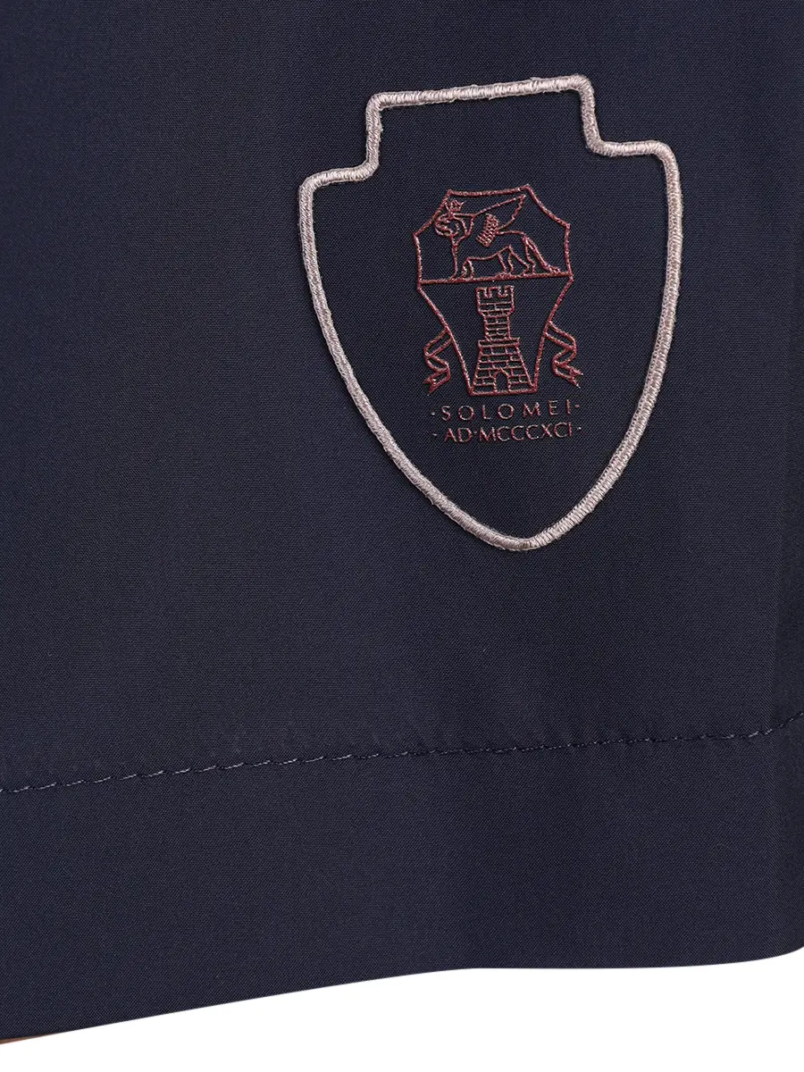 Шорты однотонные