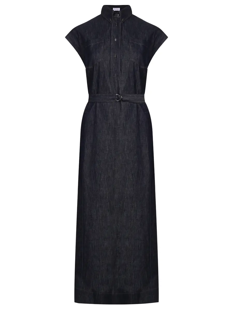 Платье джинсовое