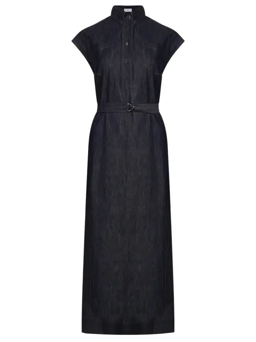 Платье джинсовое BRUNELLO CUCINELLI