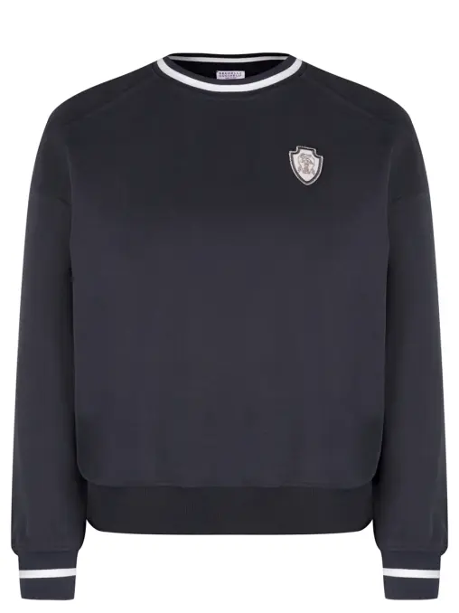 Толстовка хлопковая BRUNELLO CUCINELLI
