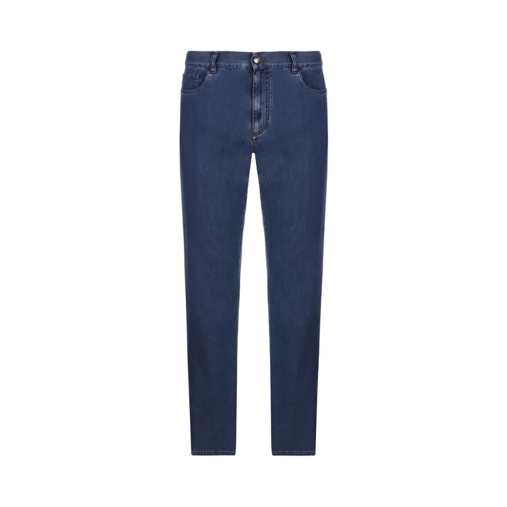Джинсы Regular Fit из хлопка и лиоцелла