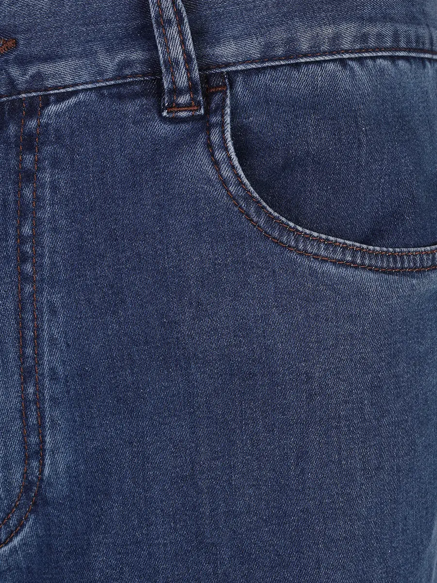 Джинсы Regular Fit из хлопка и лиоцелла