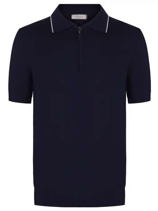 Поло хлопковое CANALI