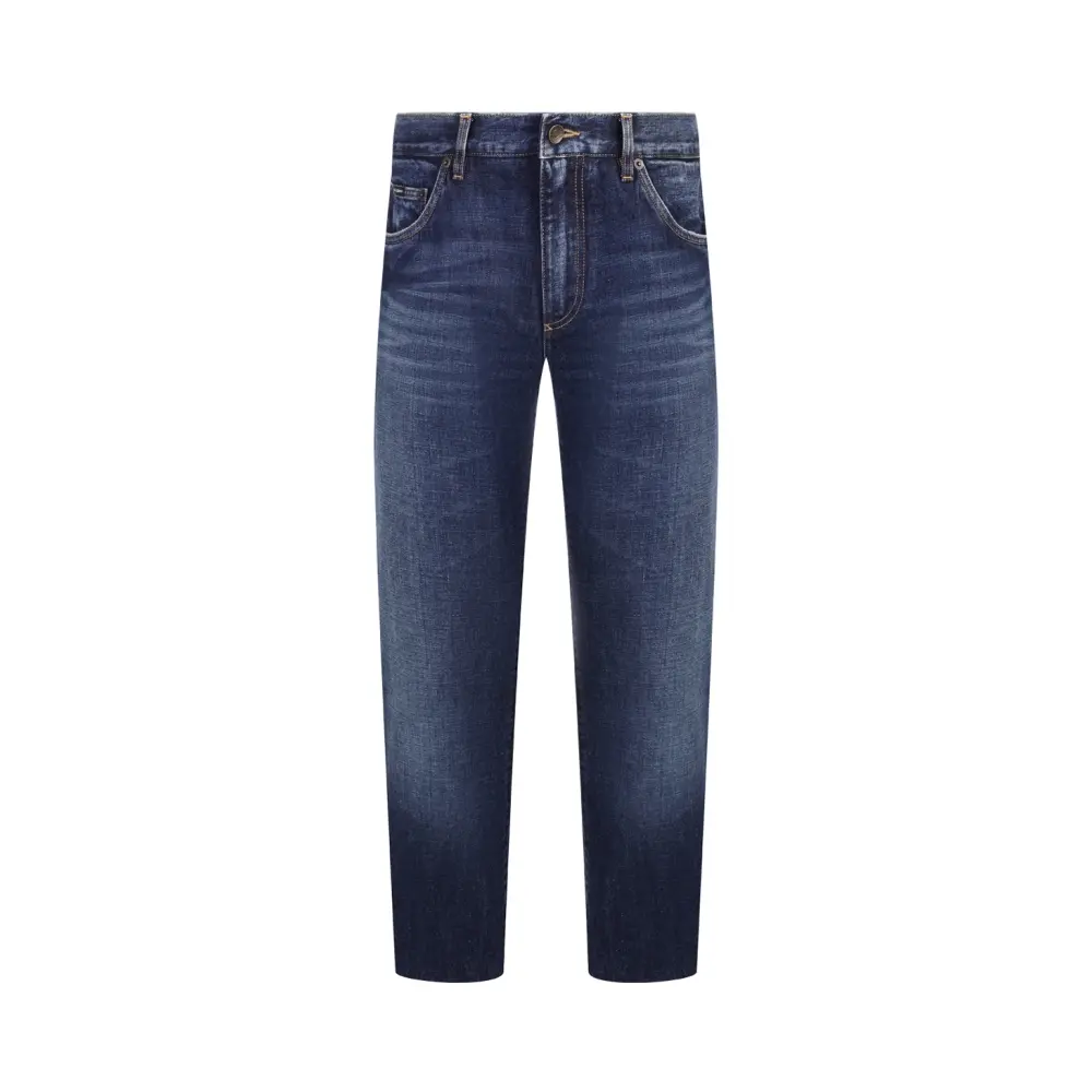 Джинсы Regular Fit хлопковые