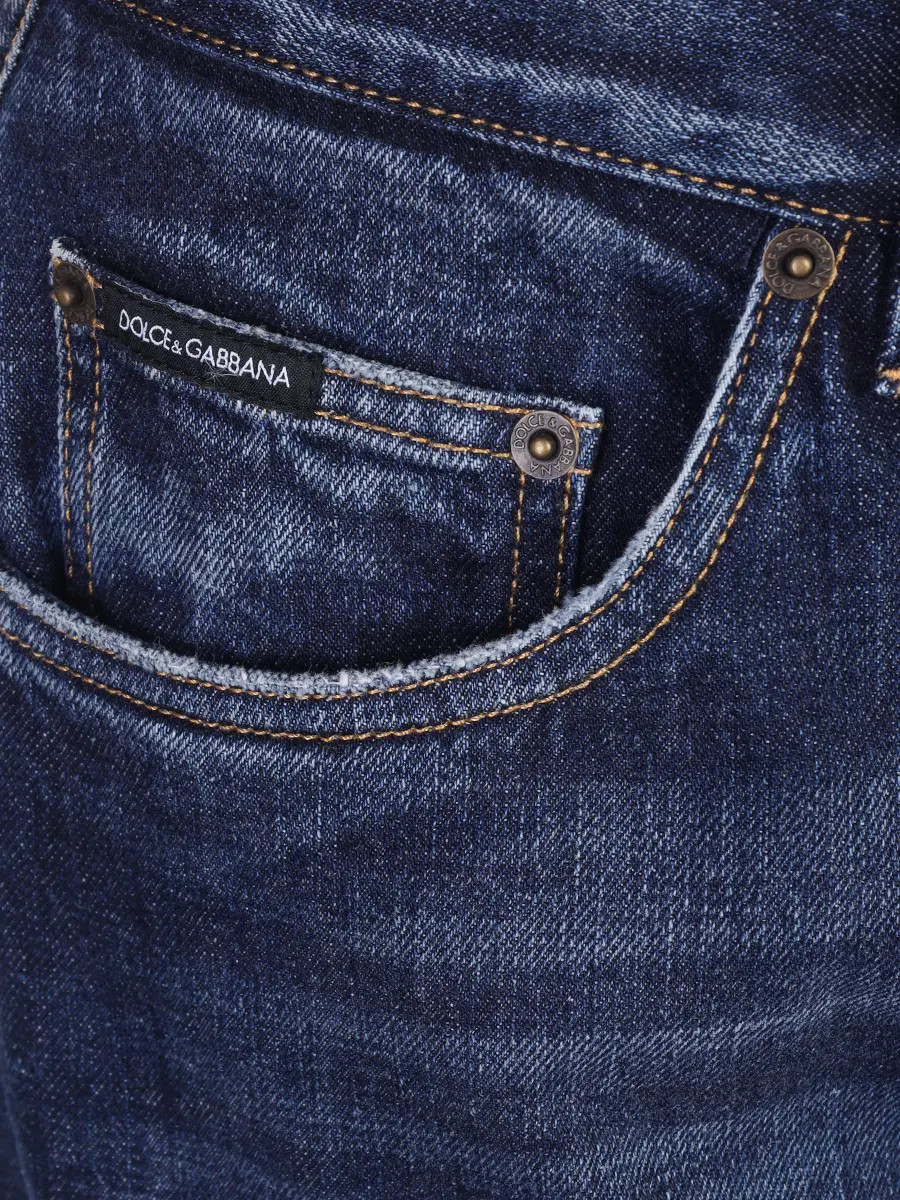 Джинсы Regular Fit хлопковые