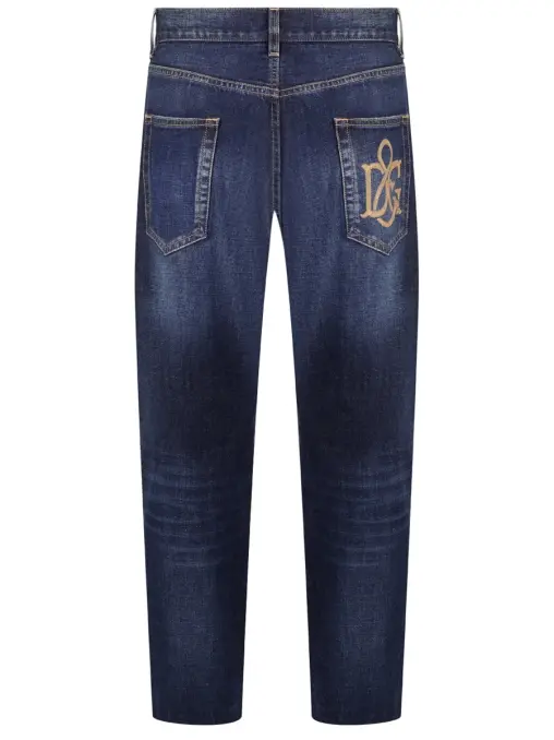 Джинсы Regular Fit хлопковые DOLCE & GABBANA