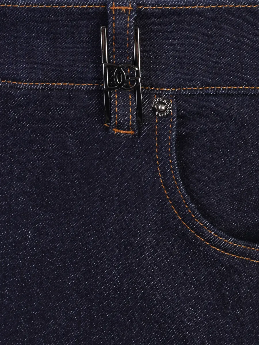Джинсы Slim Fit хлопковые