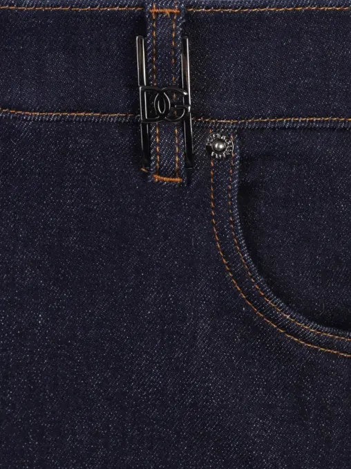 Джинсы Slim Fit хлопковые DOLCE & GABBANA
