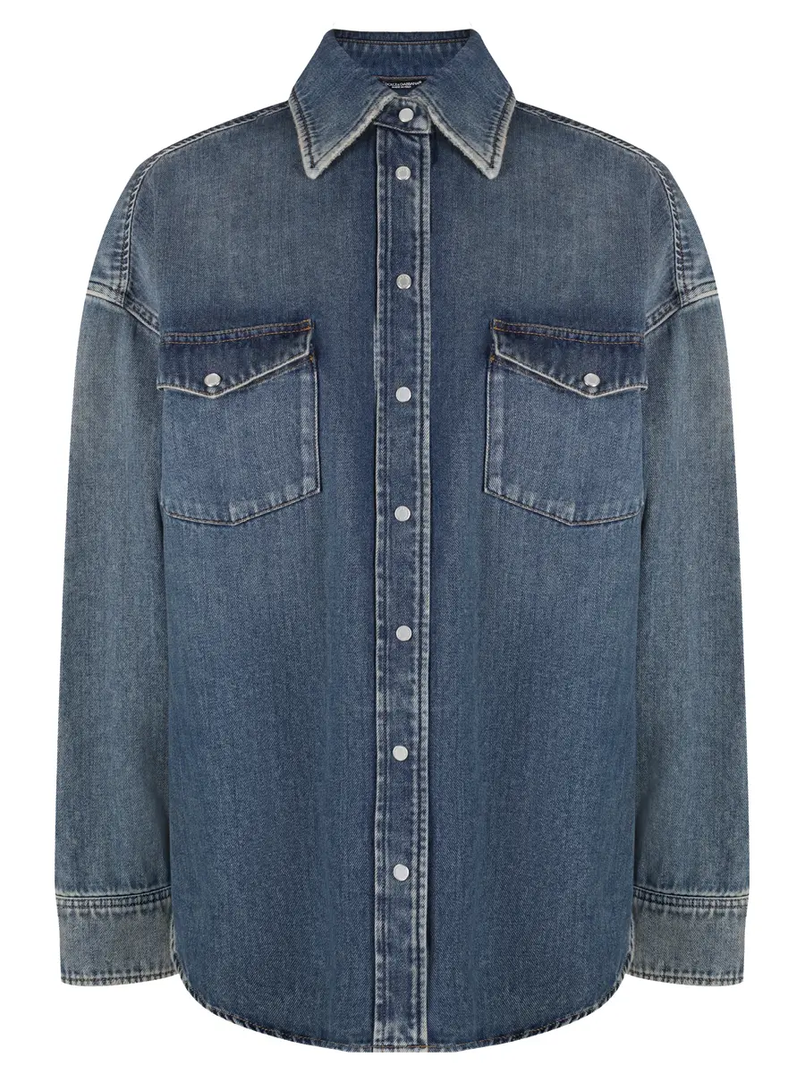 Рубашка джинсовая