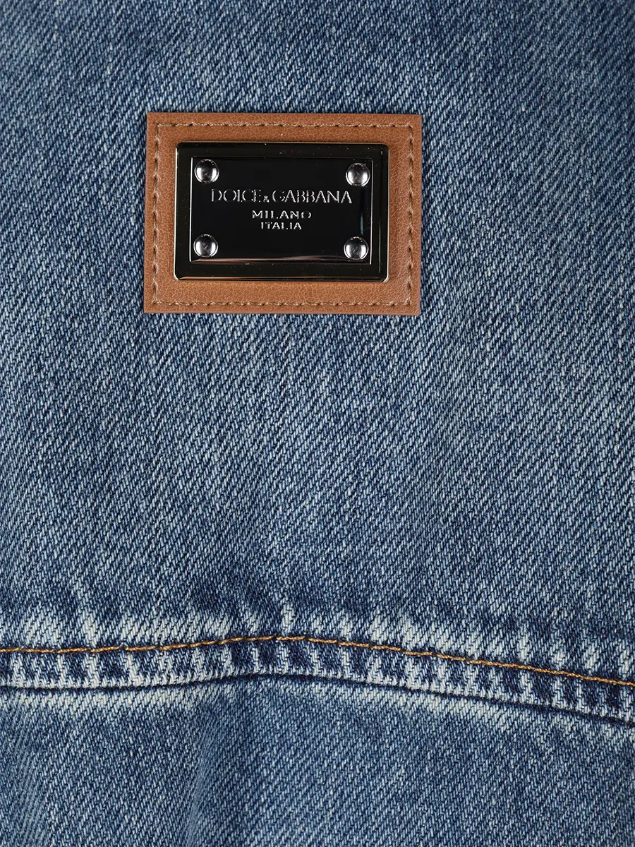 Рубашка джинсовая