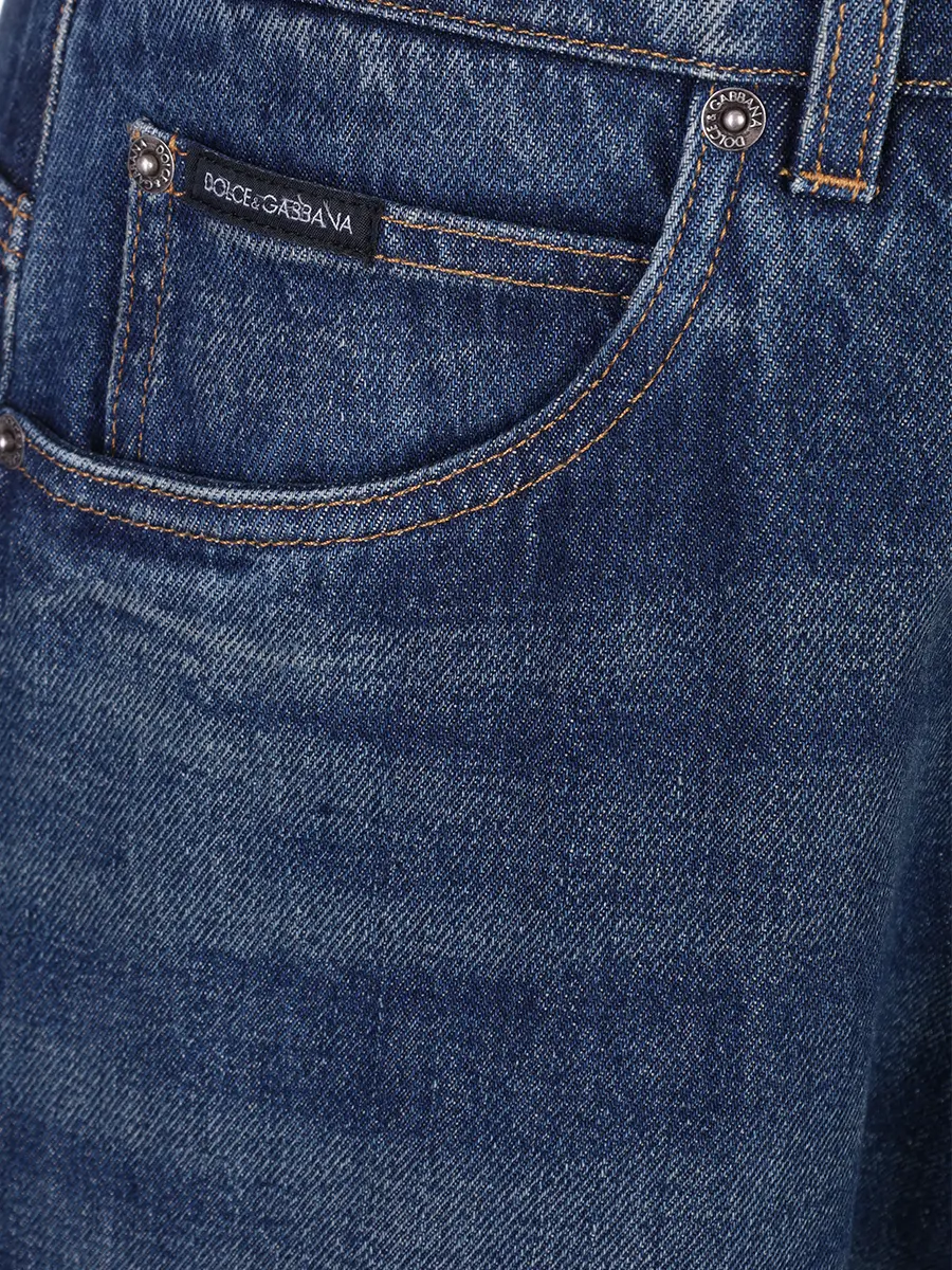 Джинсы Regular Fit хлопковые