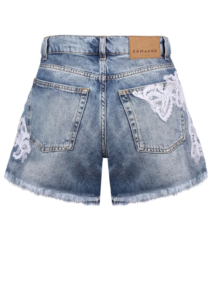 Шорты джинсовые