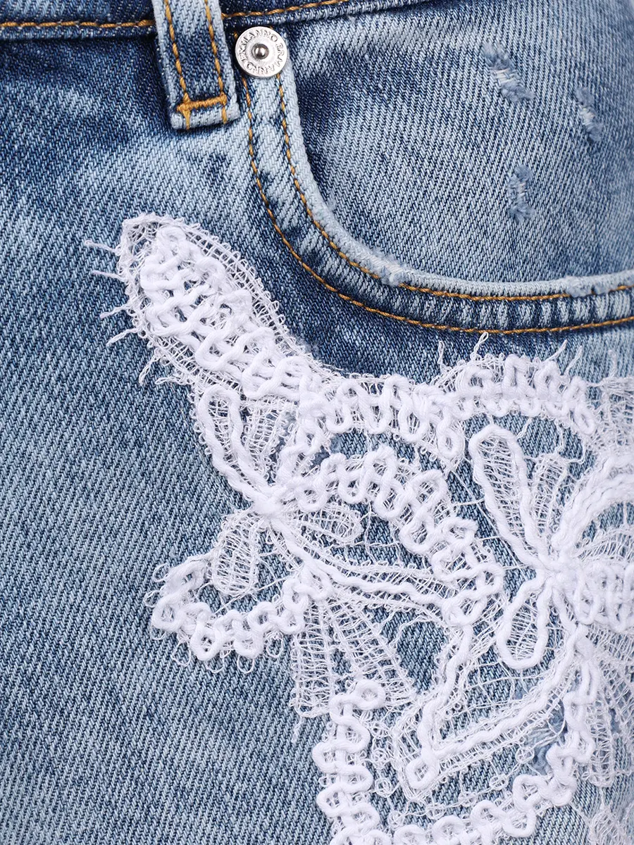 Шорты джинсовые