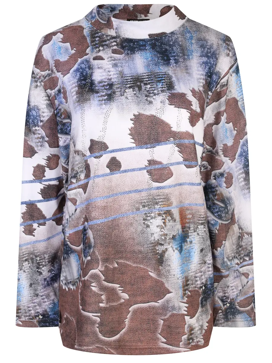 Водолазка с принтом