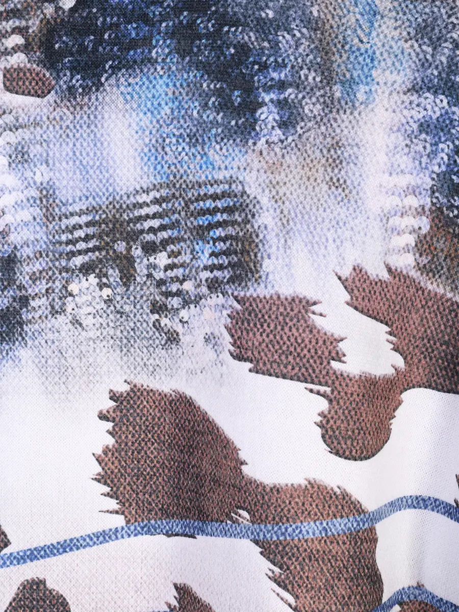 Водолазка с принтом