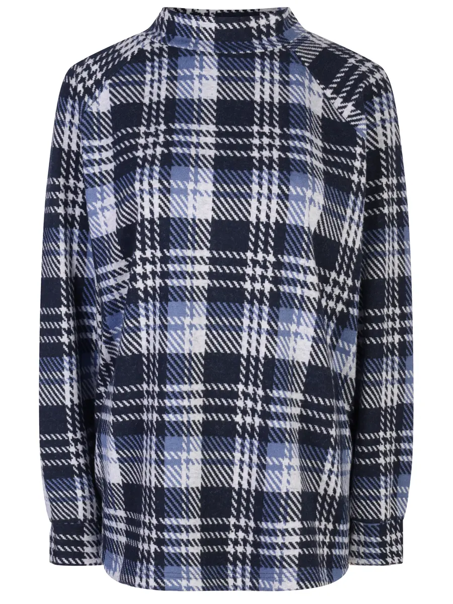 Джемпер в клетку