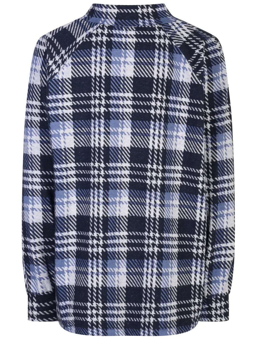 Джемпер в клетку