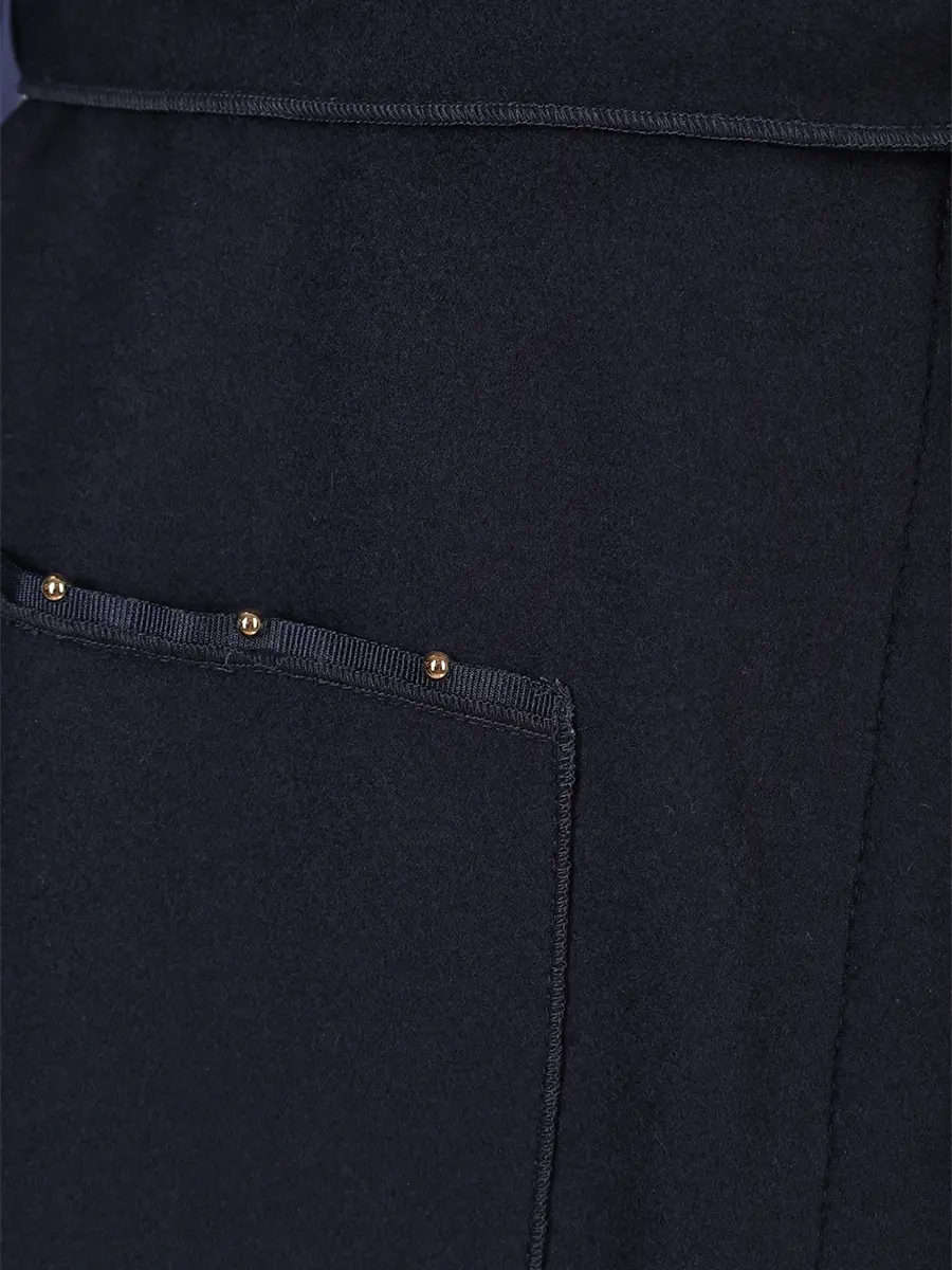 Пальто шерстяное