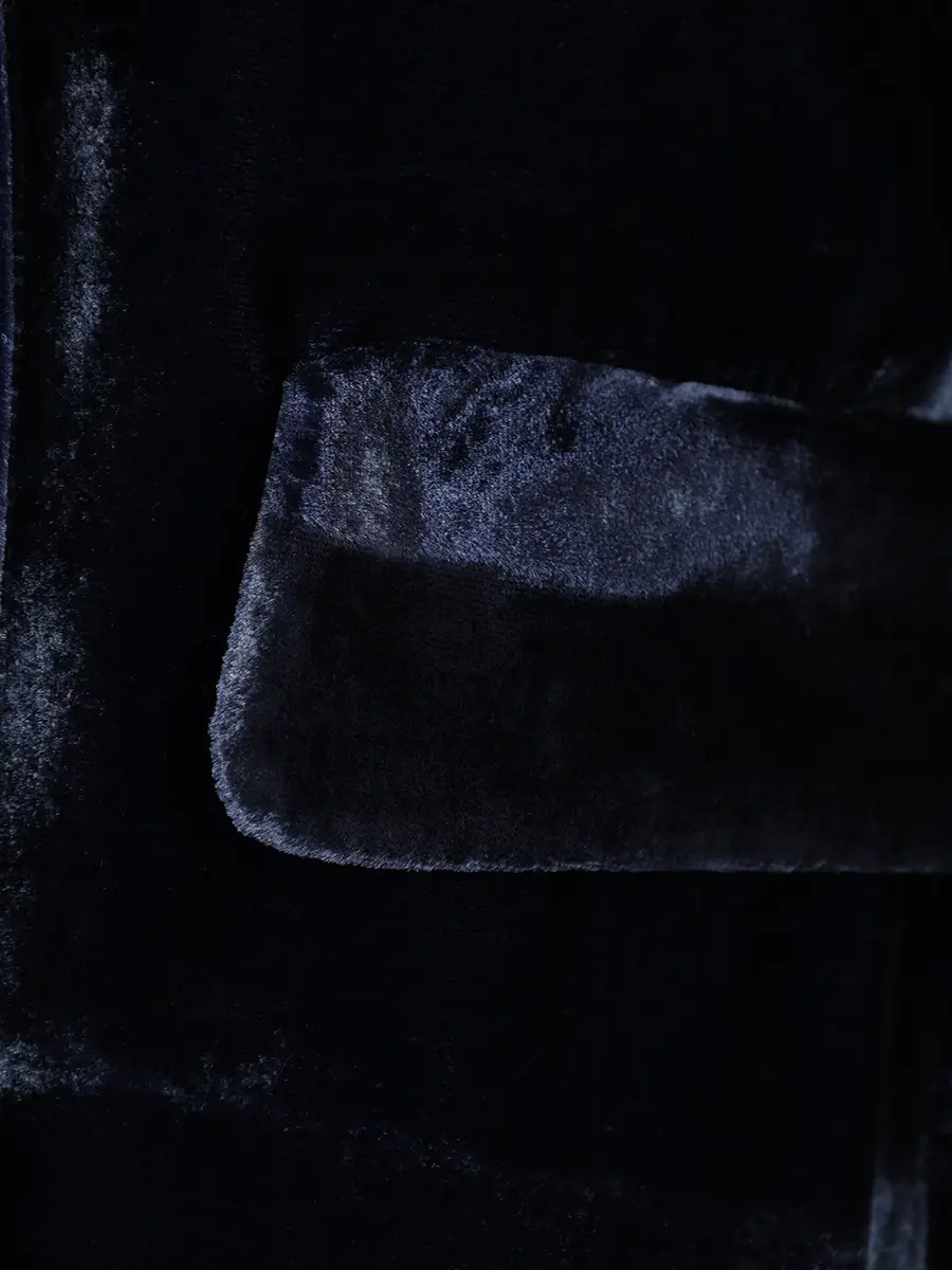 Пиджак велюровый