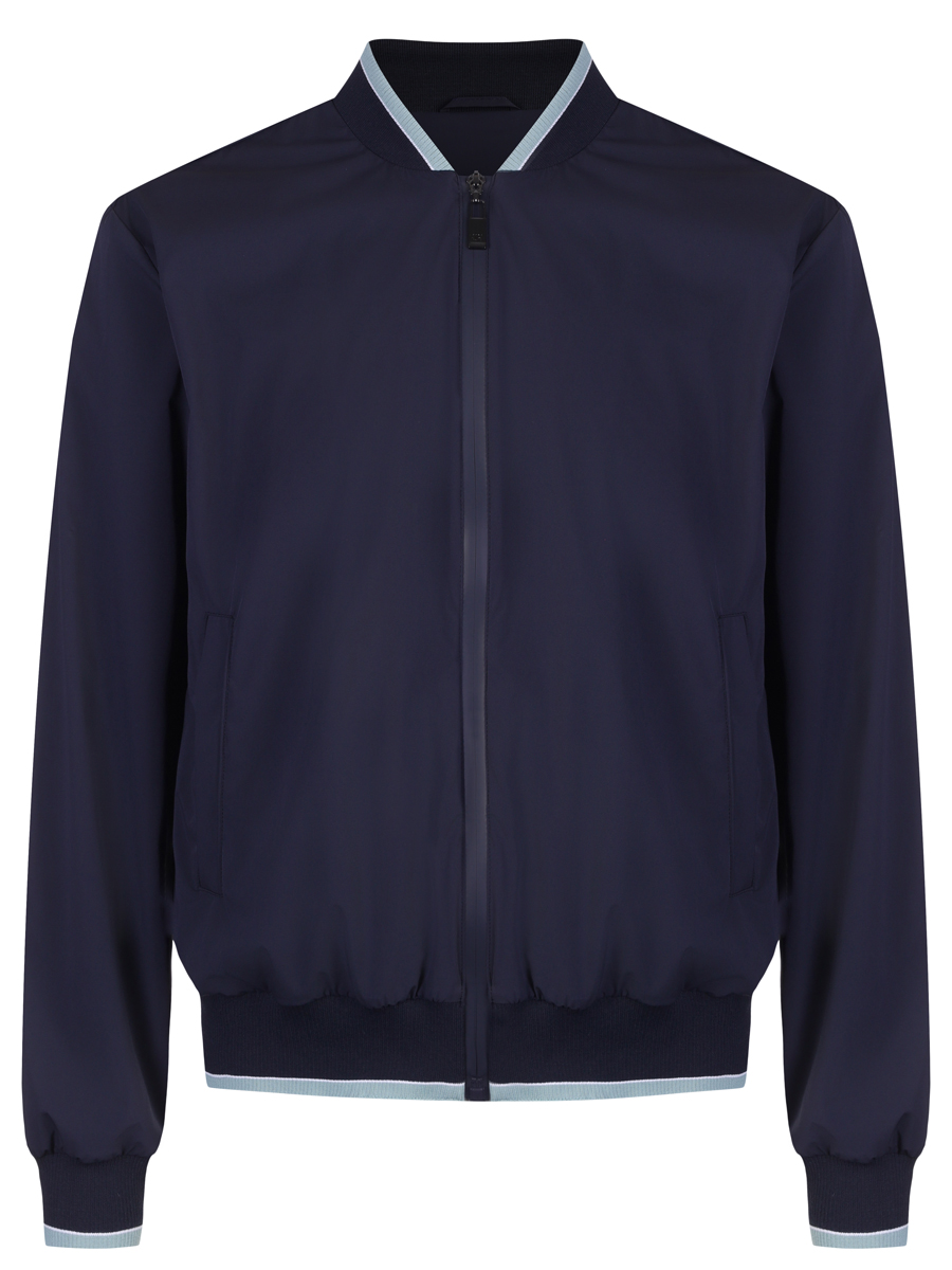 Бомбер однотонный