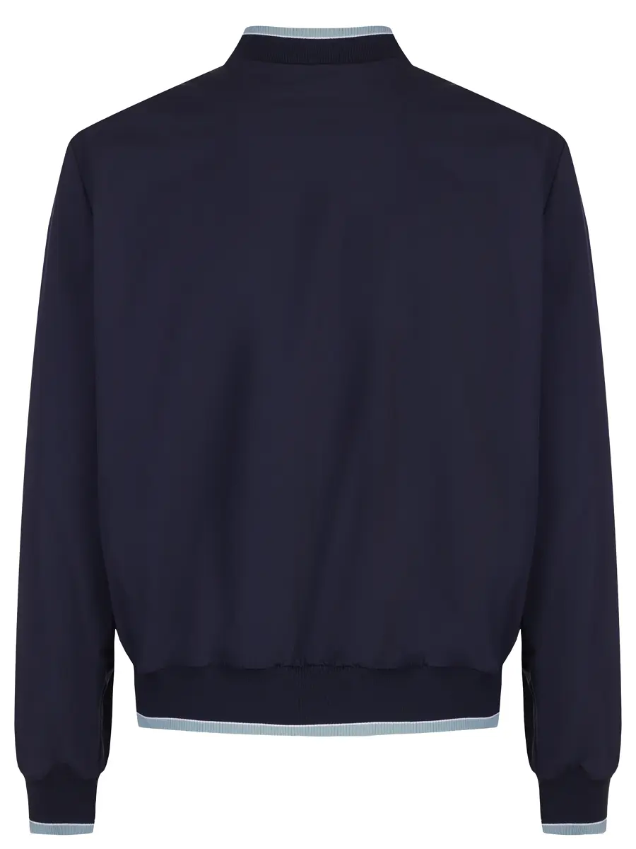 Бомбер однотонный