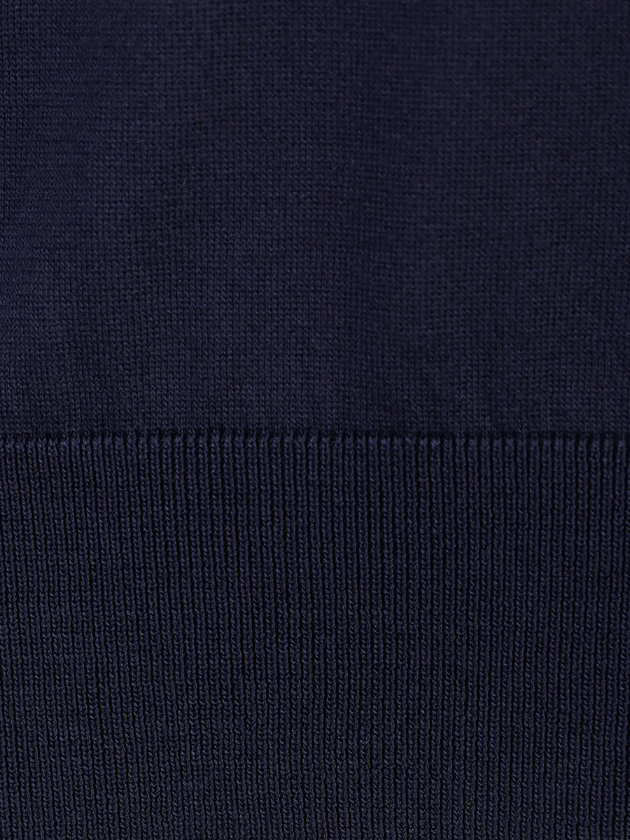 Поло из шелка и хлопка