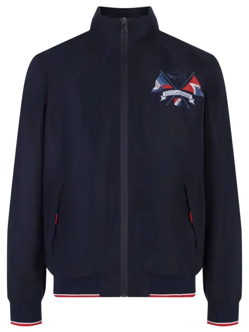 Бомбер однотонный PAUL & SHARK