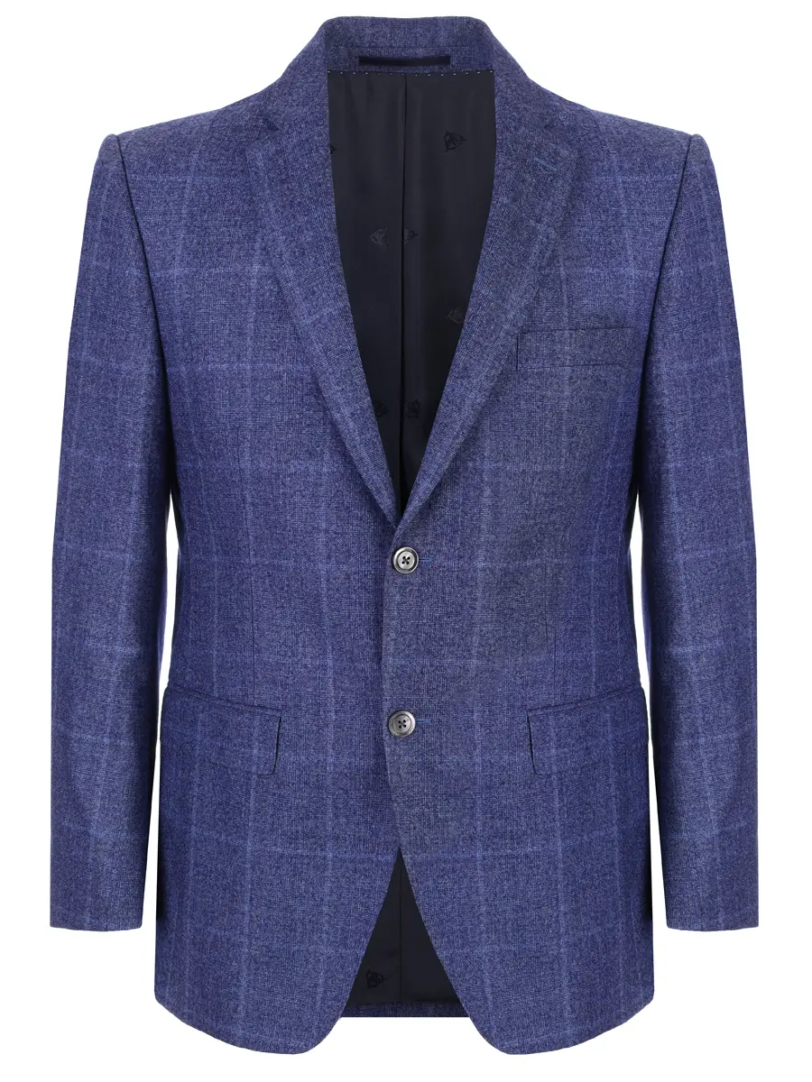 Пиджак из шерсти и шелка