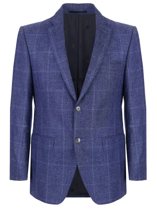 Пиджак из шерсти и шелка ROY ROBSON