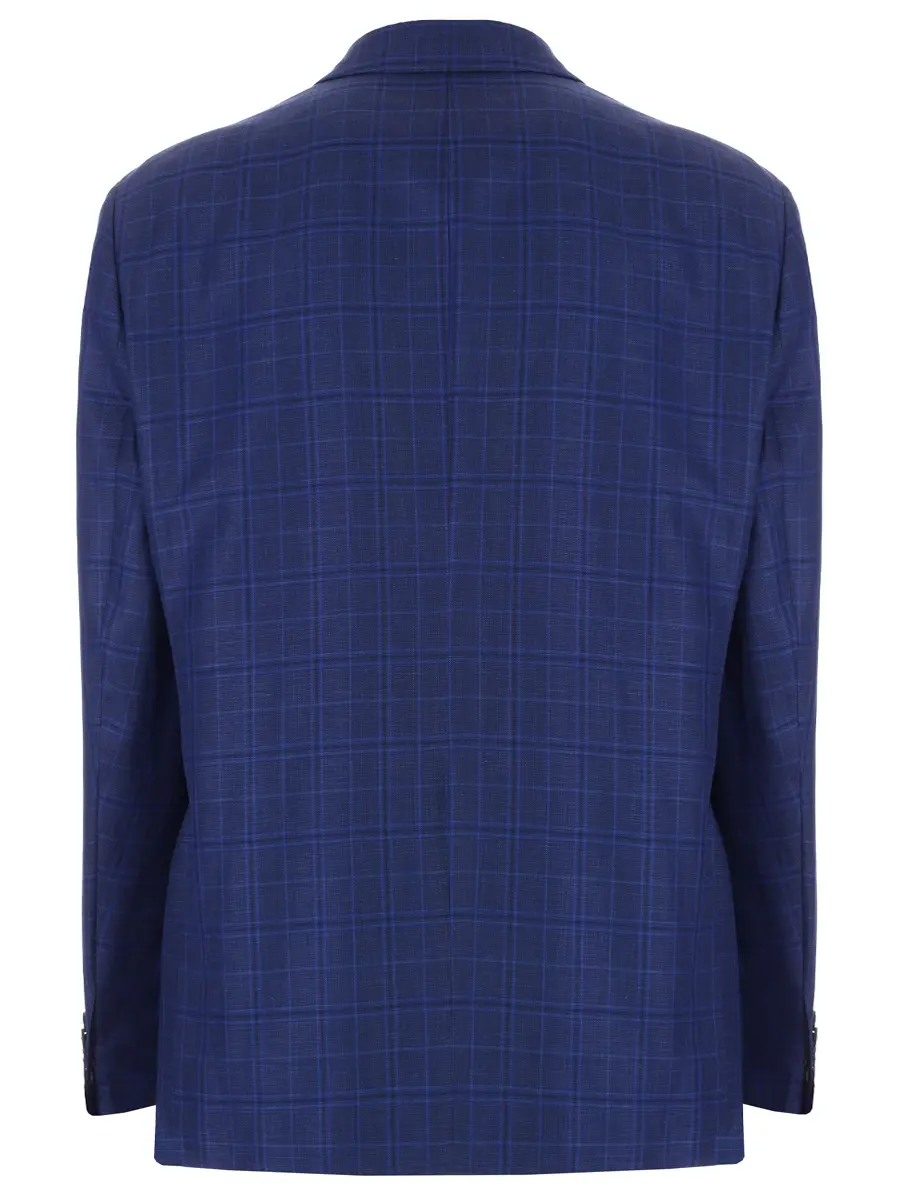 Пиджак из шерсти и льна