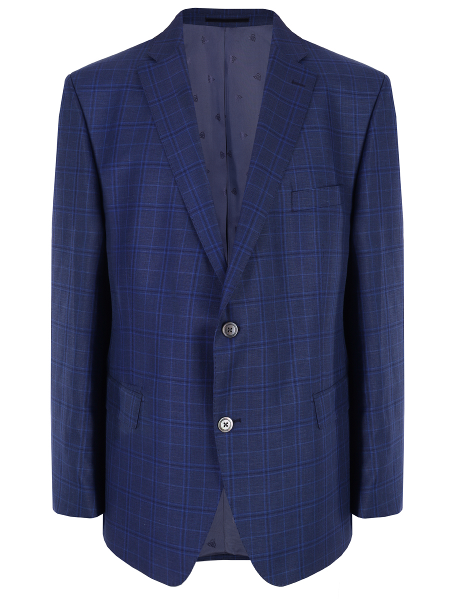 Пиджак из шерсти и льна