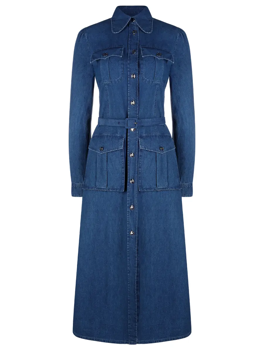 Платье джинсовое