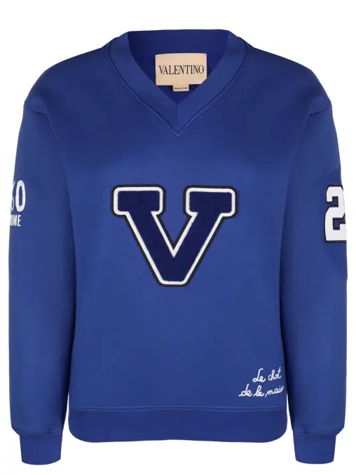 Свитшот хлопковый VALENTINO