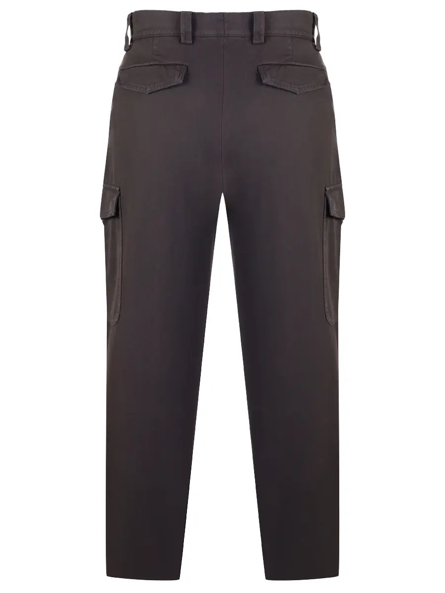 Брюки-карго хлопковые