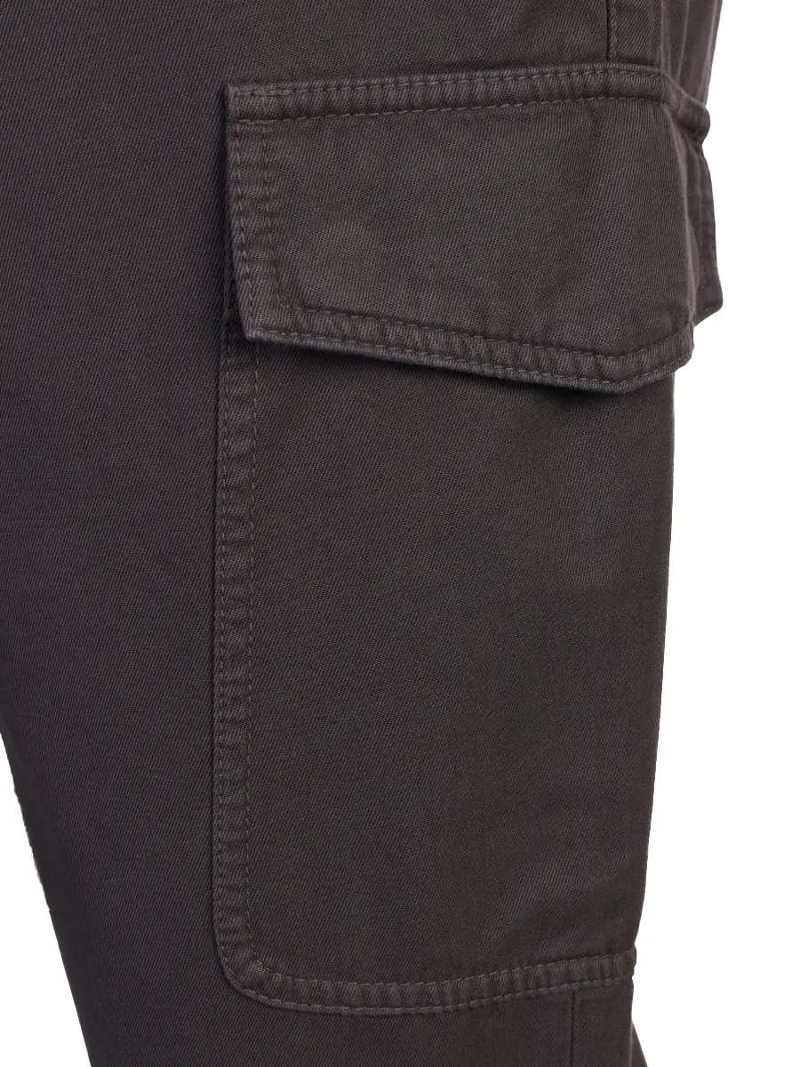 Брюки-карго хлопковые