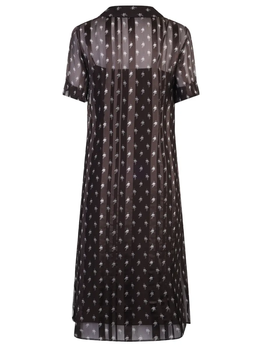 Платье шелковое