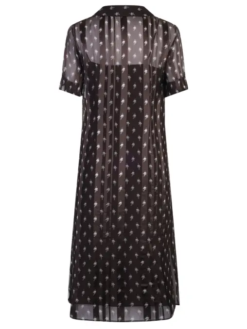 Платье шелковое FENDI