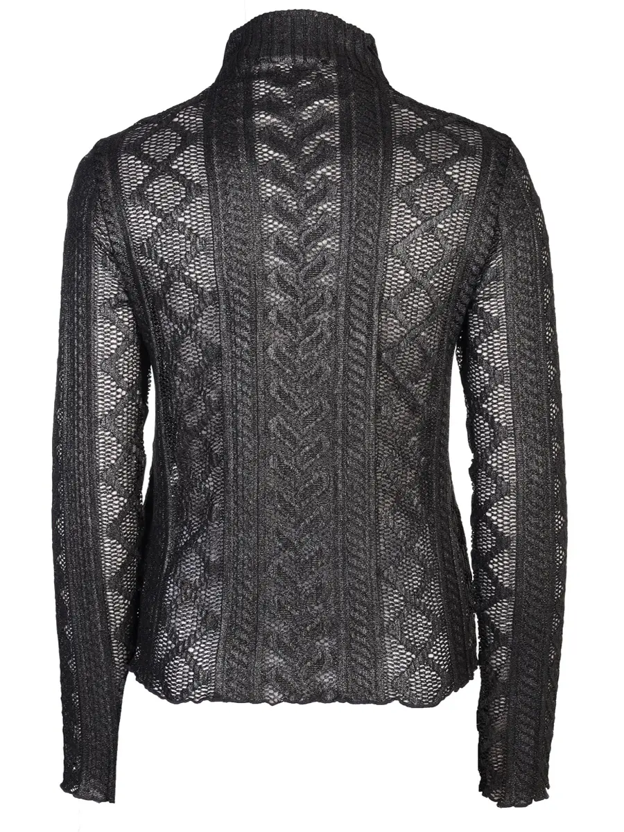 Водолазка ажурная