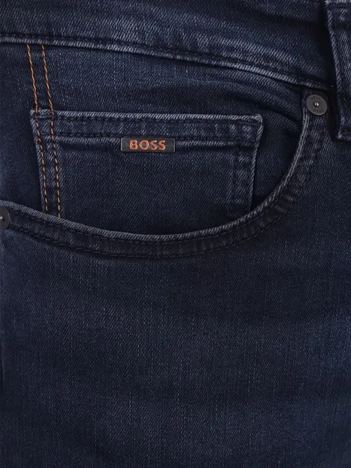 Джинсы Slim Fit хлопковые BOSS