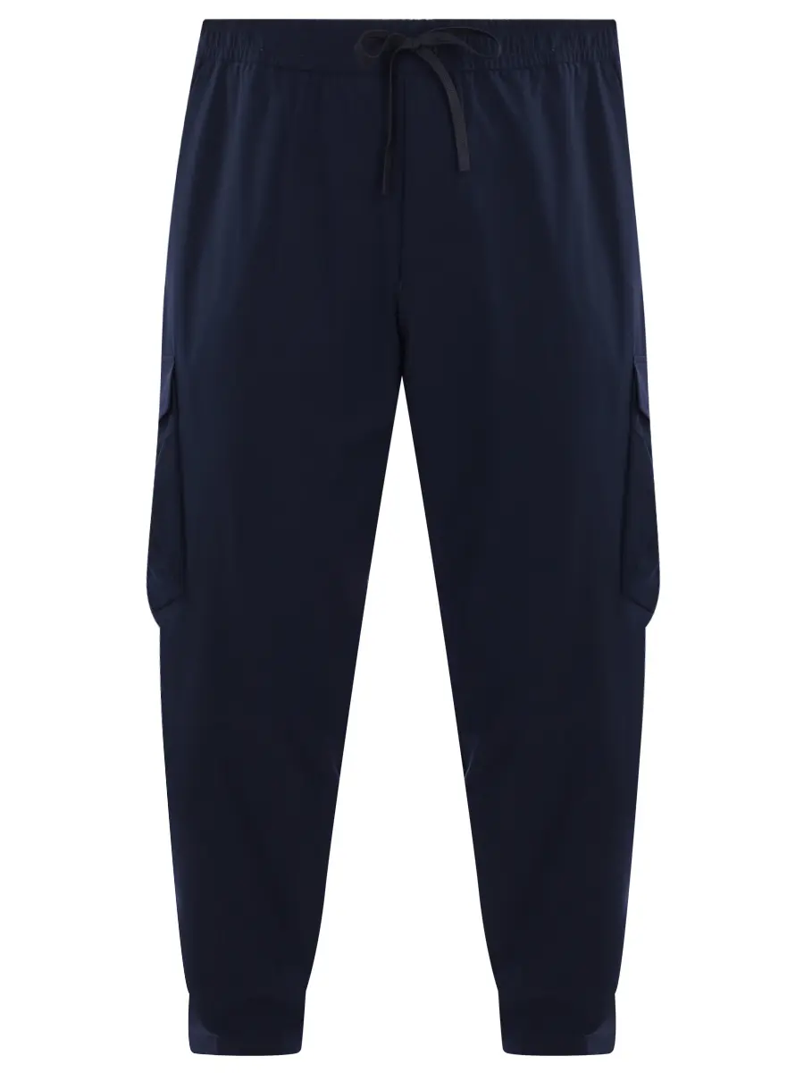 Брюки-карго однотонные