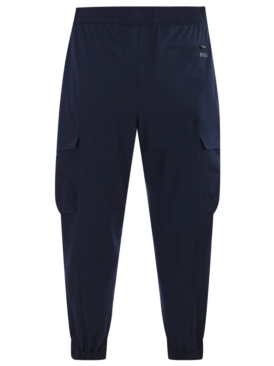 Брюки-карго однотонные