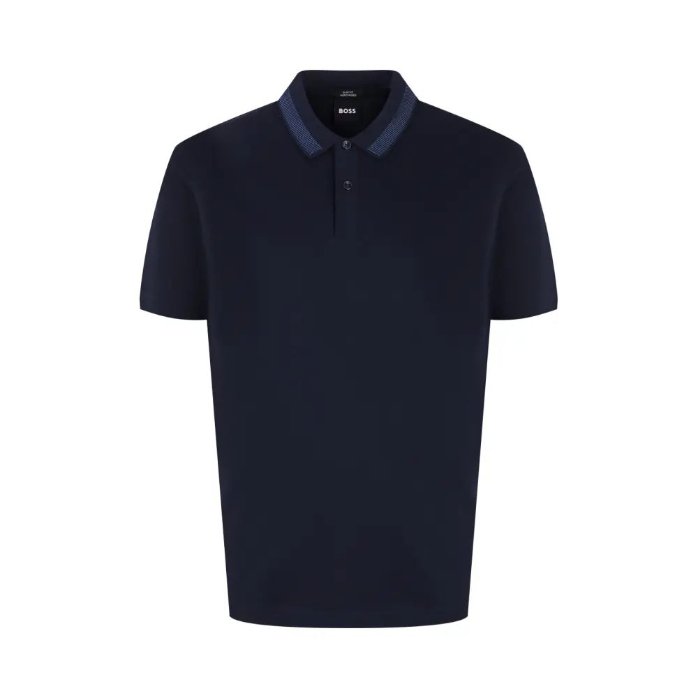 Поло Slim Fit хлопковое