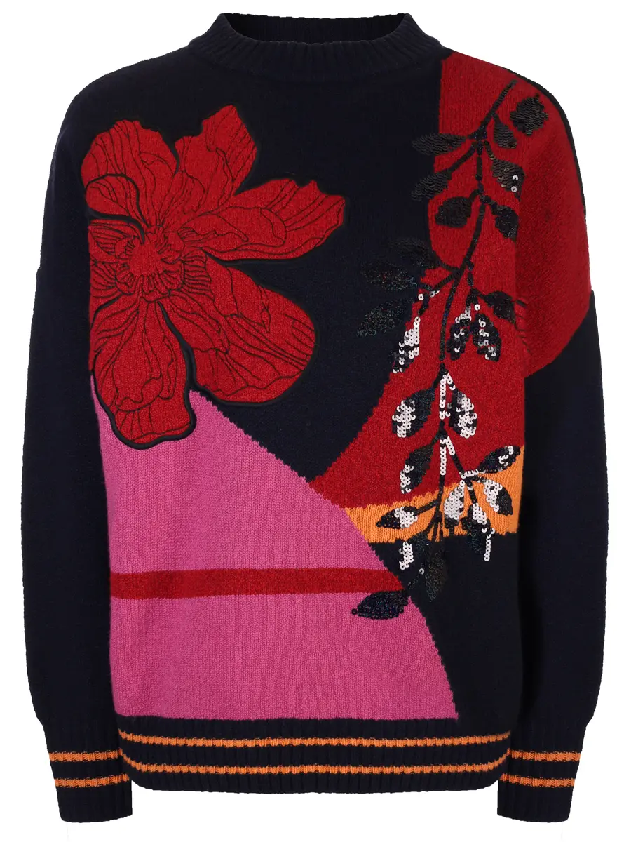 Джемпер с принтом