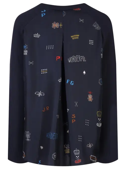 Джемпер комбинированный LUISA CERANO