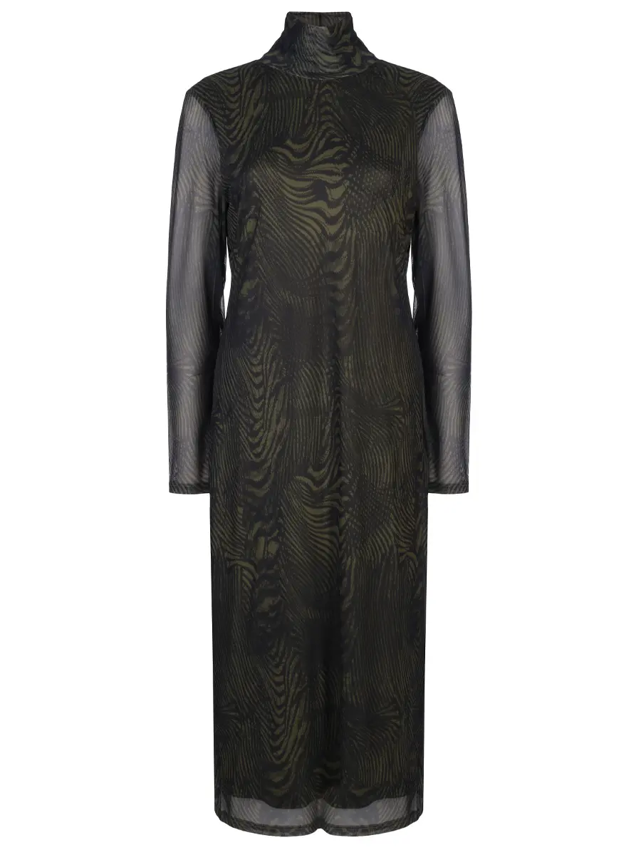 Платье с принтом