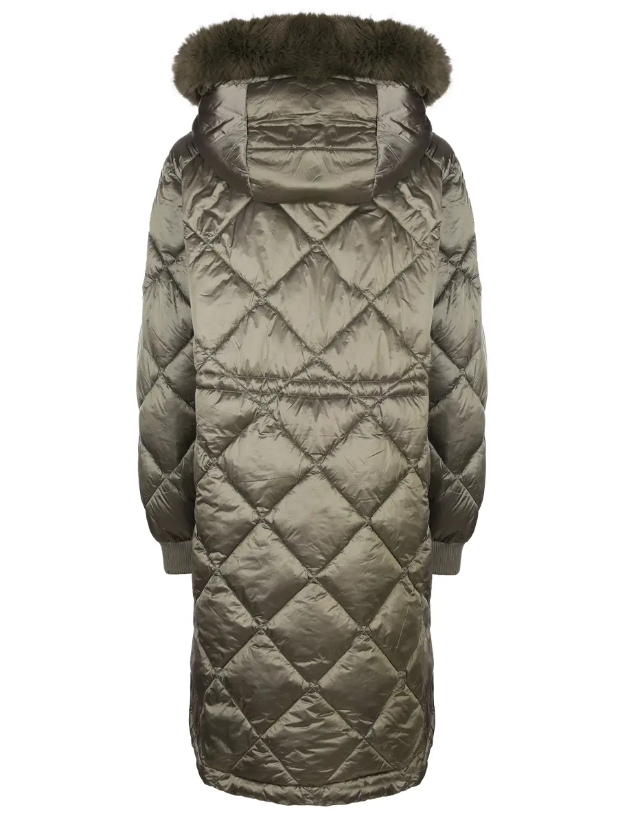 Пальто стеганое