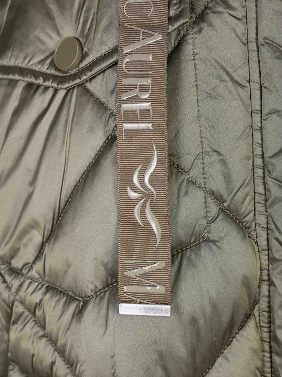 Пальто стеганое