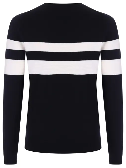 Джемпер из хлопка и шерсти KARL LAGERFELD