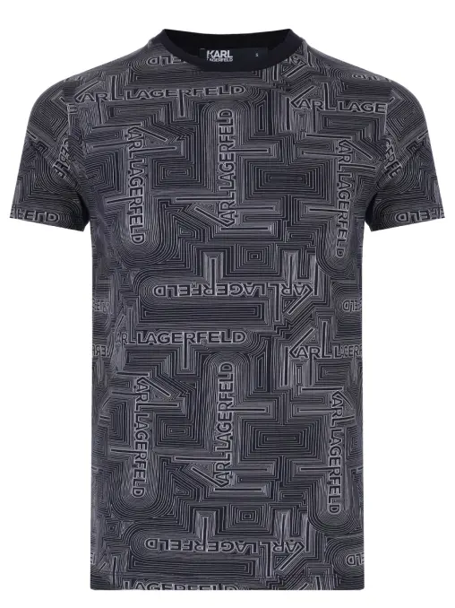 Футболка хлопковая KARL LAGERFELD
