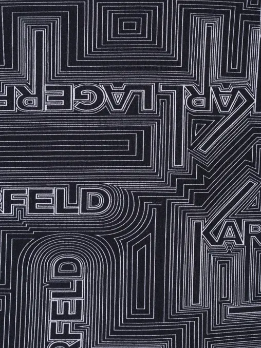 Футболка хлопковая KARL LAGERFELD